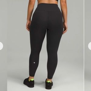 Lululemon Wunder Train Contour Fit High-Rise Tight 25" Black